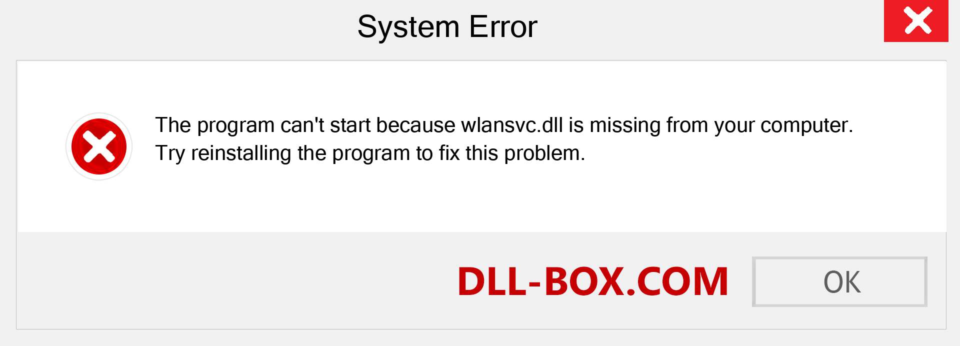  wlansvc.dll file is missing?. Download for Windows 7, 8, 10 - Fix  wlansvc dll Missing Error on Windows, photos, images